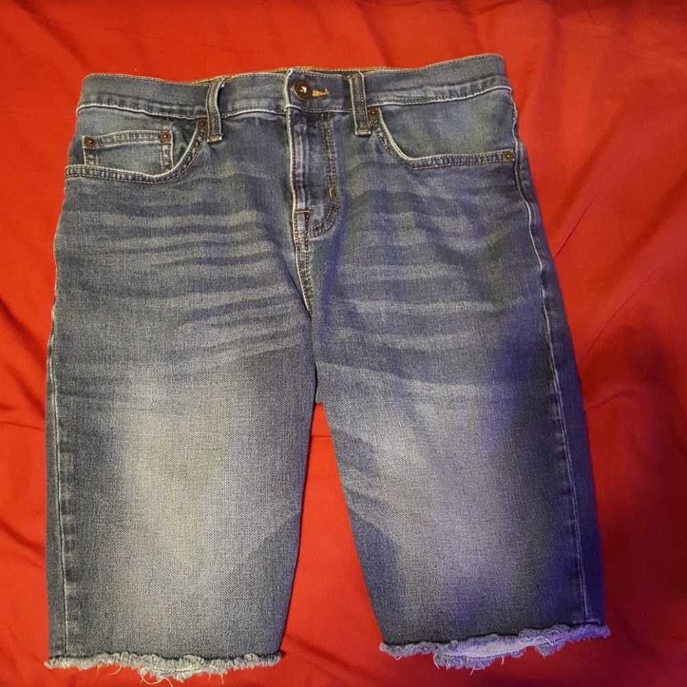 Men's jean shorts
